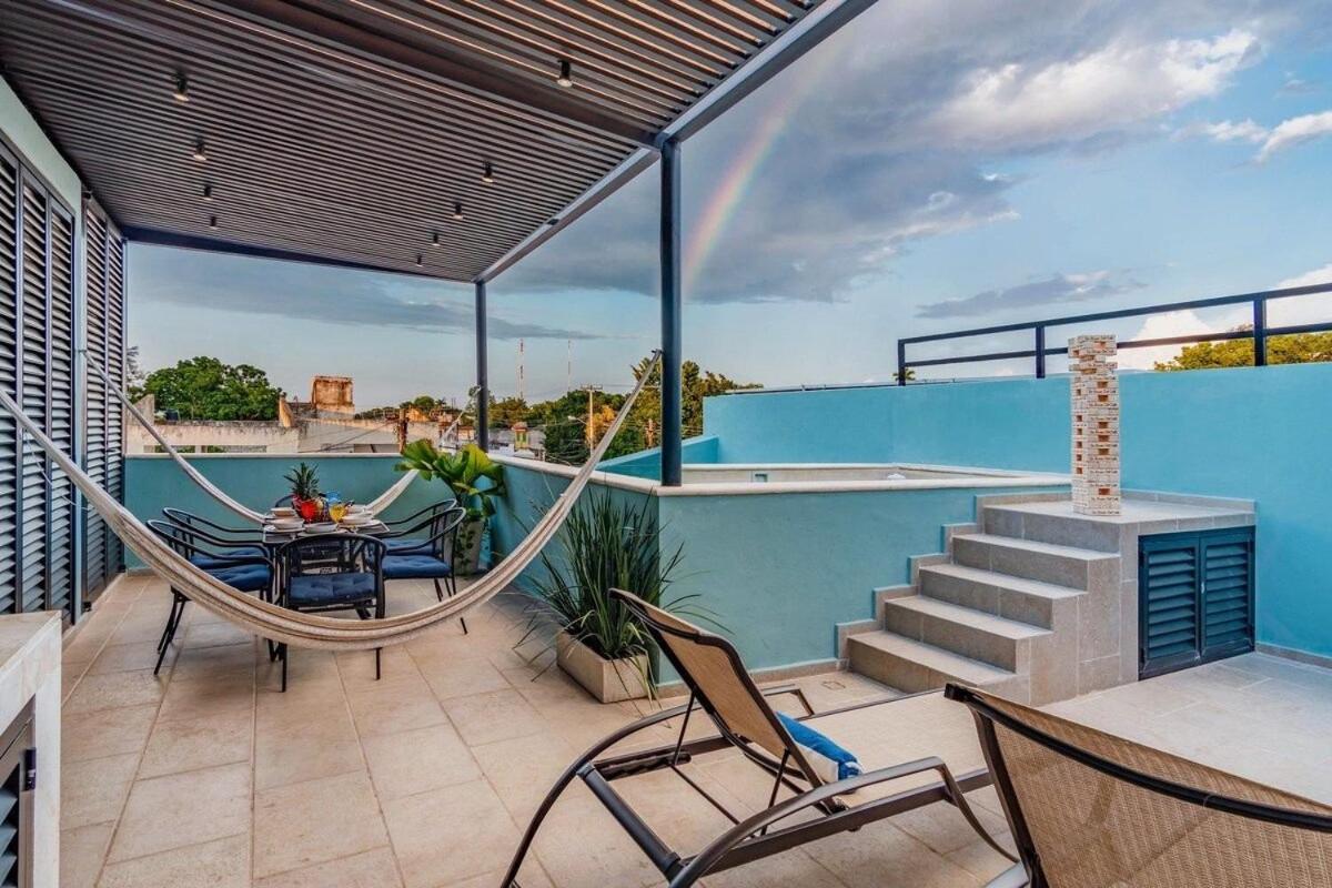 Rincon Del Cielo Rooftop With Glass Walled Pool Mérida Exterior foto